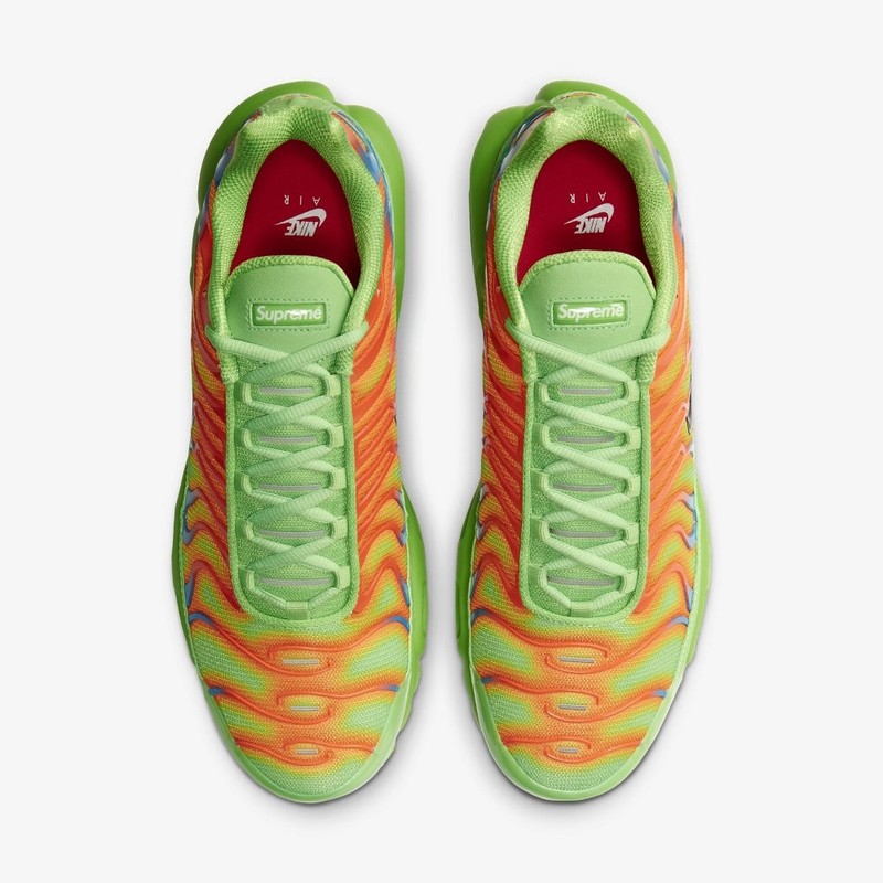 Orange and green outlet air max plus